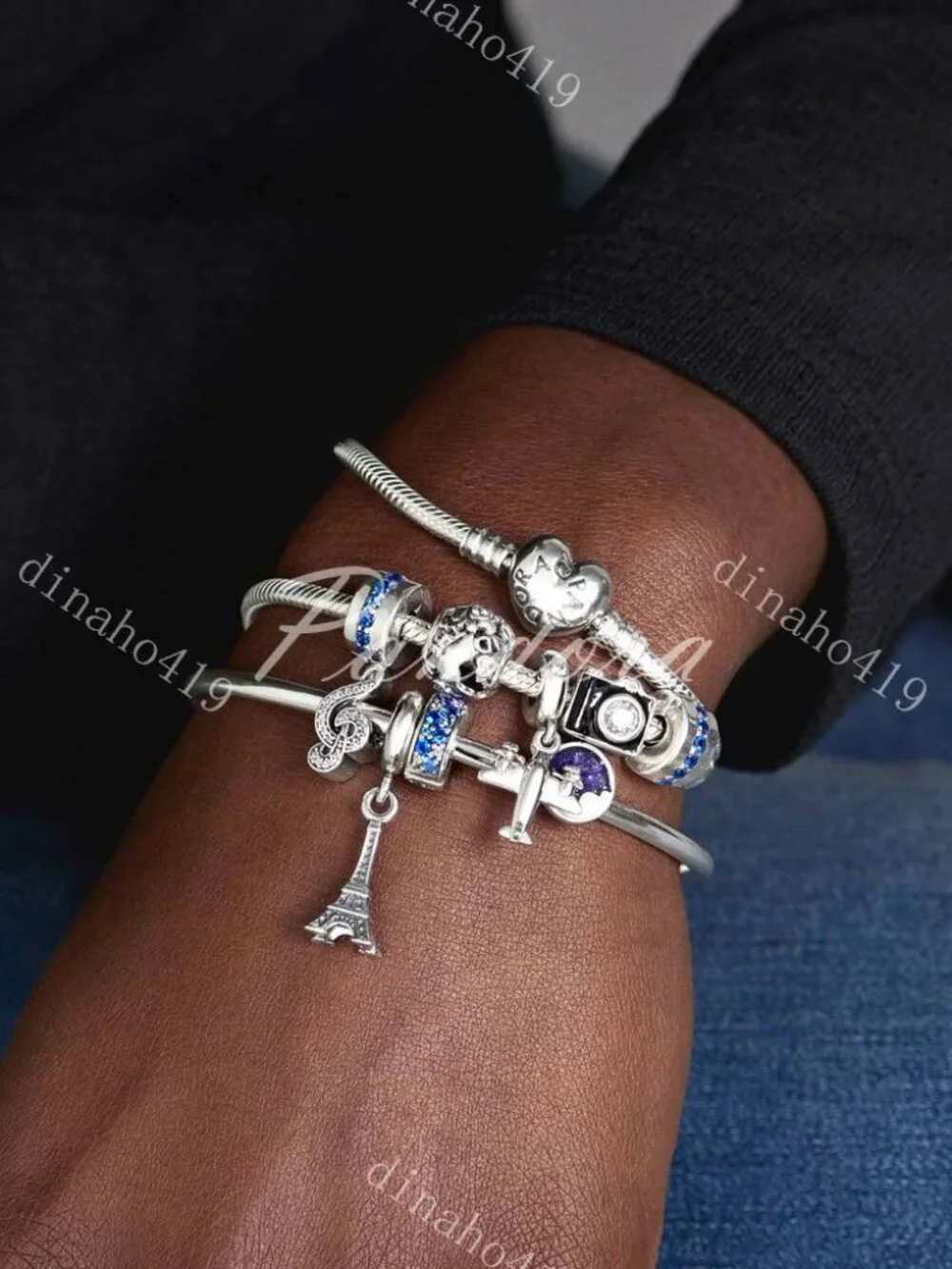 Pandora Paris Eiffel Tower Dangle Charm